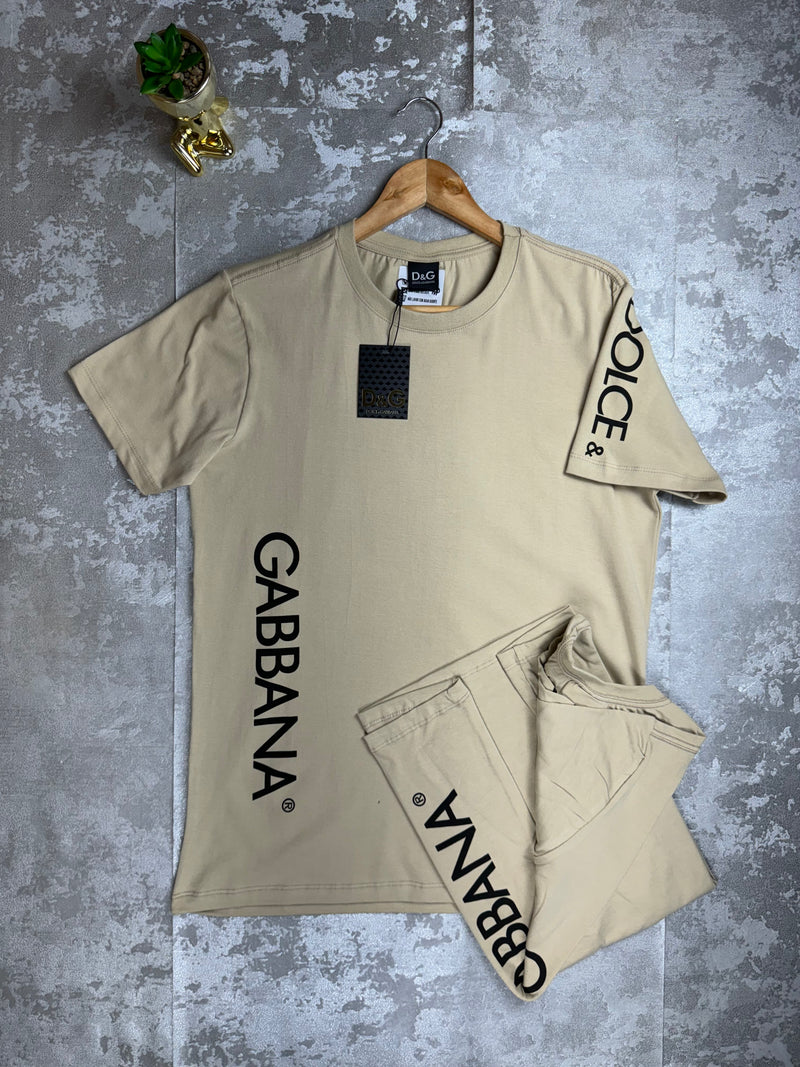 CAMISETA GABBANA / MALHA EGÍPCIA