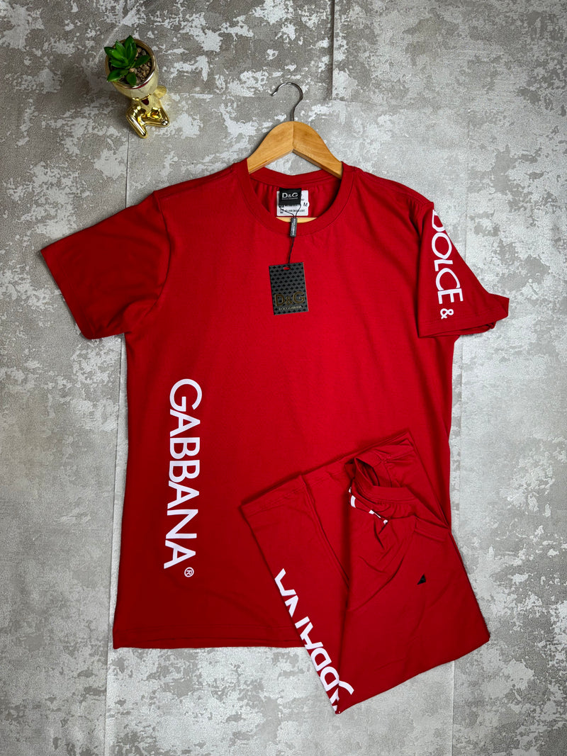 CAMISETA GABBANA / MALHA EGÍPCIA