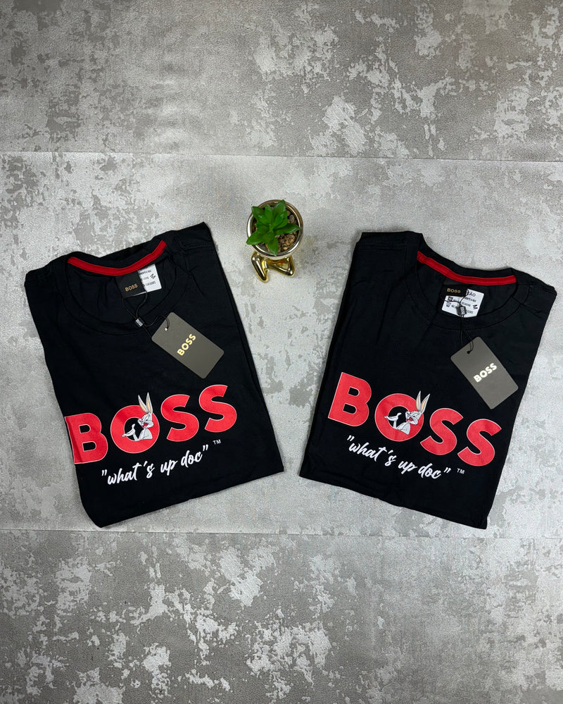 CAMISETA BOSS LOONEY / MALHA EGÍPCIA