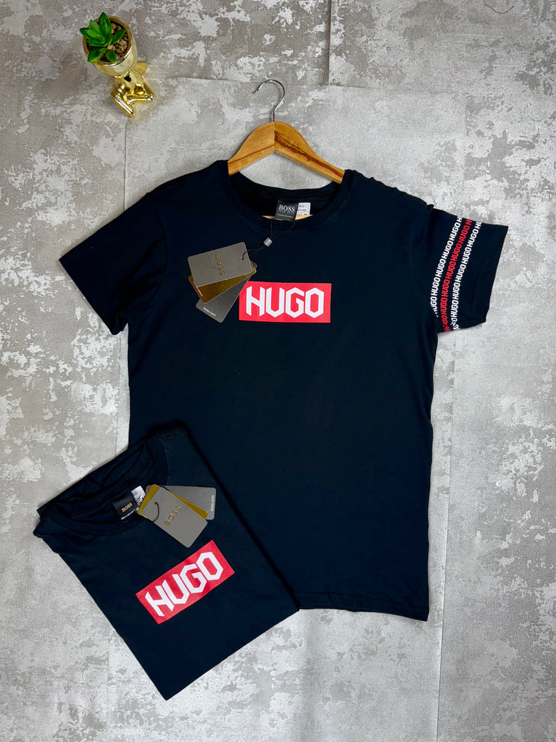 CAMISETA HUGO BOSS / MALHA EGÍPCIA