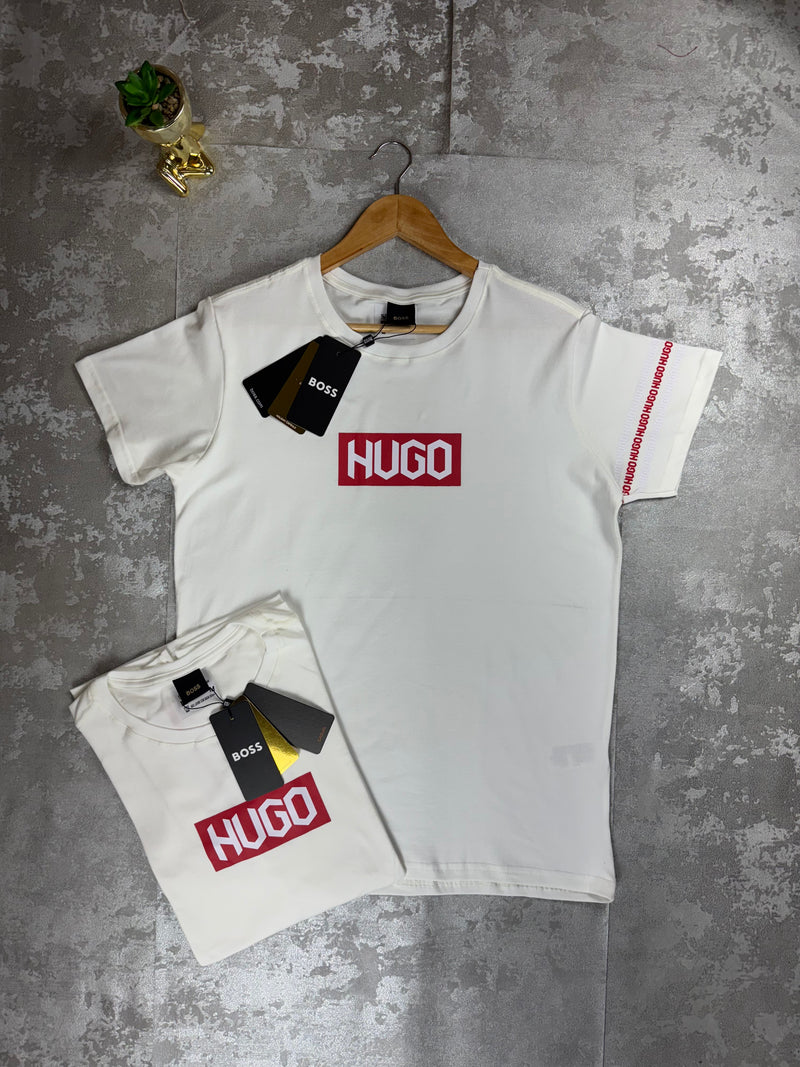 CAMISETA HUGO BOSS / MALHA EGÍPCIA