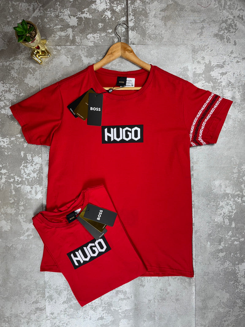 CAMISETA HUGO BOSS / MALHA EGÍPCIA